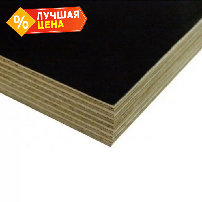 Ламинированная фанера сорт 1/2 6х1250х2500 мм